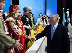 Нурсултан Назарбаев открыл XXV сессию Ассамблеи народа Казахстана