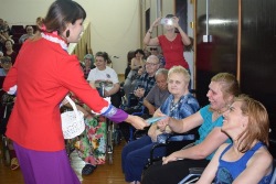 В Рудненском доме-интернате для престарелых и инвалидов прошел концерт