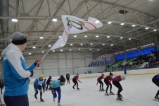 Благотворительный прокат в поддержку костанайских олимпийцев |Қостанай олимпшілерін  қолдау мақсатында қайырымдылық сырғанау