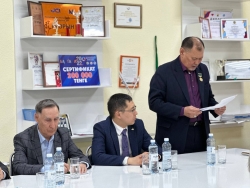 Встреча в Рудном с членами «Ақсақалдар кеңесі»