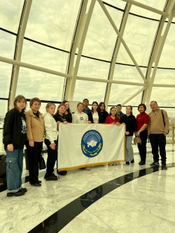 Победители проекта "Мемлекеттік тілге 7 қадам" побывали на двухдневной экскурсии в столице