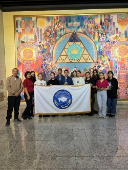 Победители проекта "Мемлекеттік тілге 7 қадам" побывали на двухдневной экскурсии в столице