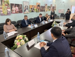 Представители этнокультурных объединений встретились с вице-президентом Ассоциации предпринимателей АНК Джамбулатом Тангиевым.