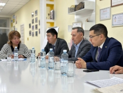Встреча в Рудном с членами «Ақсақалдар кеңесі»
